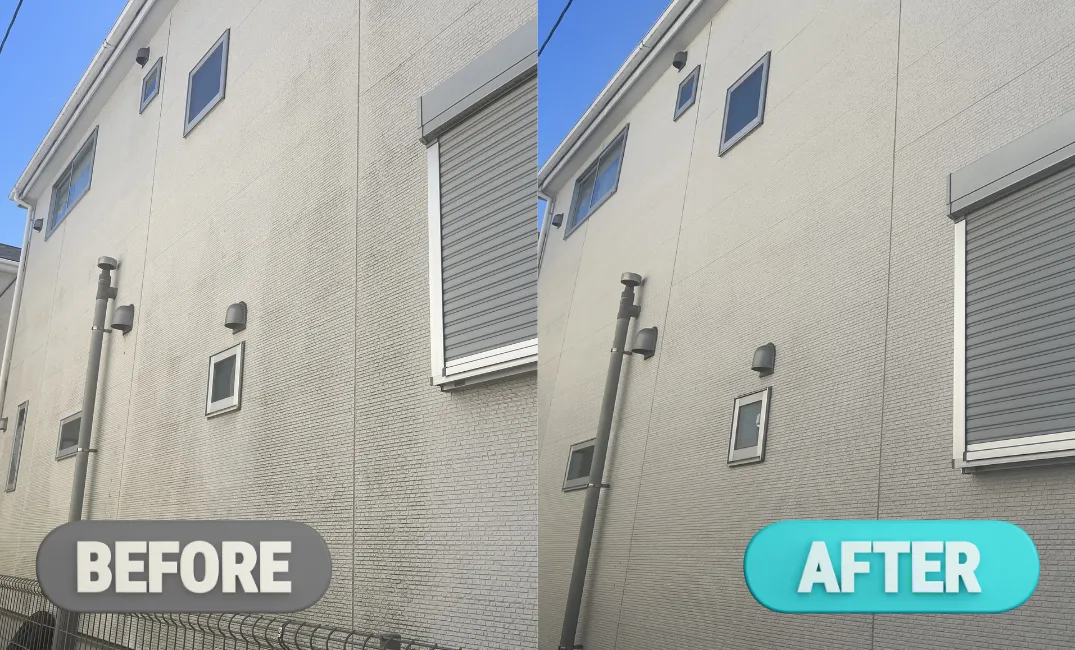 戸建て住宅外壁洗浄